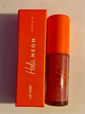 Hola Neon Lip Drip Tinted Lip Oil in “Gloss Me”